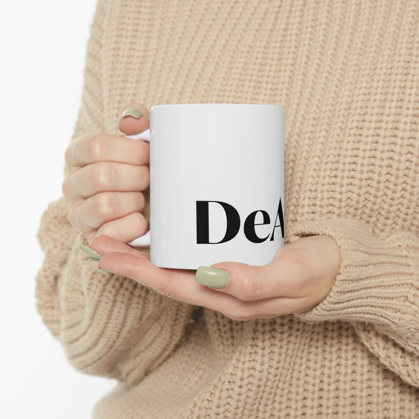 DeAAt Classic Ceramic Mug, (11oz)